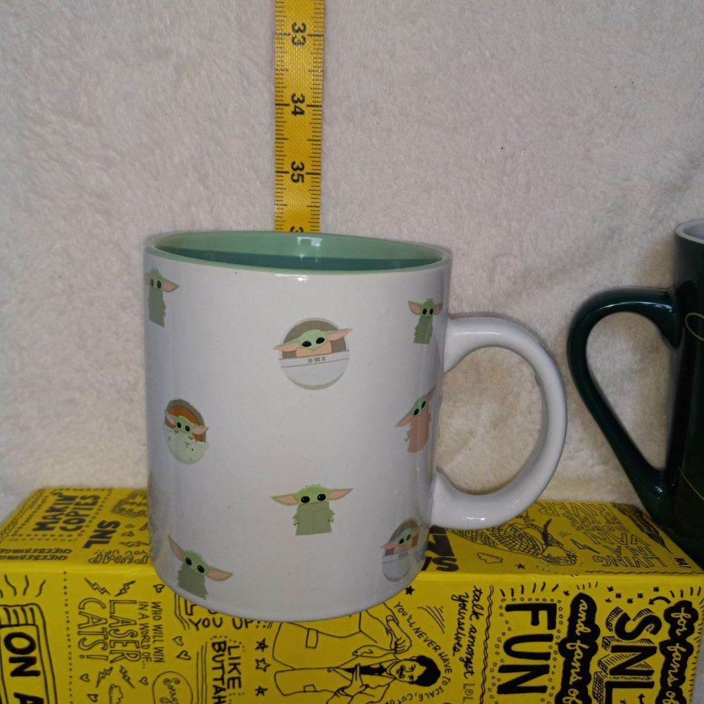 STAR WARS BABY YODA THE CHILD GROGU Oversized 24oz Coffee Mug Cup Mandalorian
